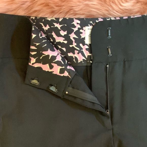 NWT Milly Wide Leg Dressy Black Pants Size 6 - Picture 6 of 12